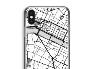 Zet een stadskaart op je  iPhone X hoesje