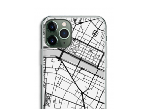 Zet een stadskaart op je  iPhone 11 Pro Max hoesje