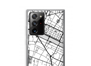 Zet een stadskaart op je  Samsung Galaxy Note 20 Ultra / Note 20 Ultra 5G hoesje